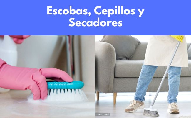 escobas, cepillos y secadores escobas, cepillos y secadores