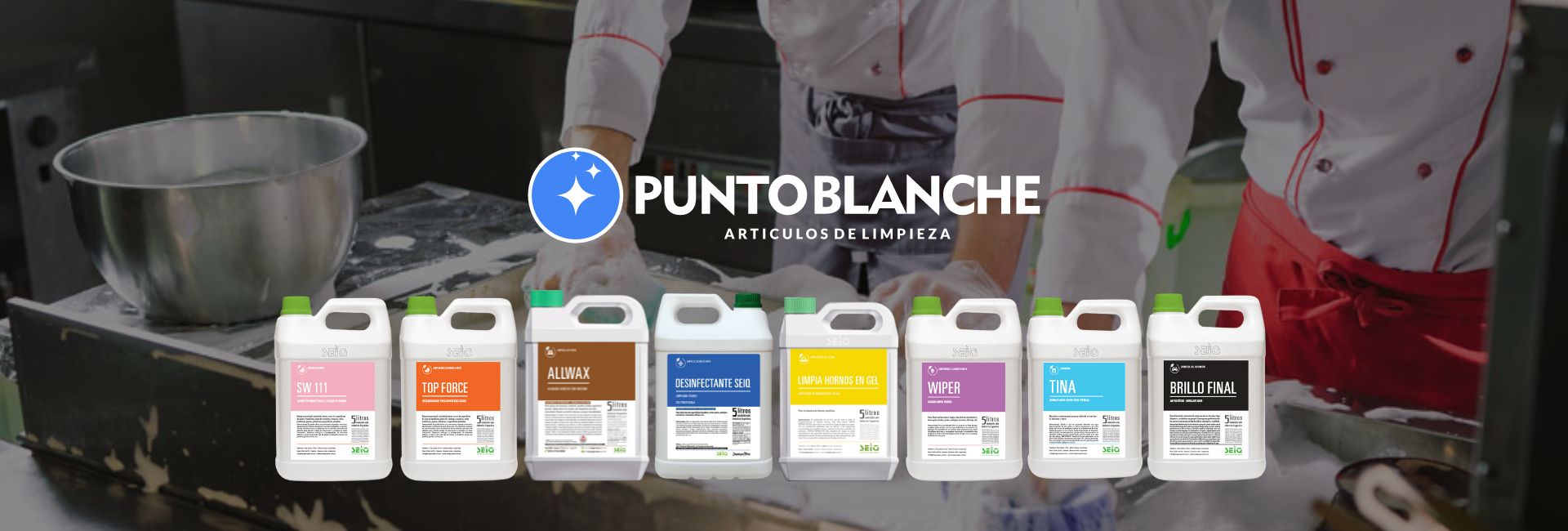 Productos de Limpieza, higiene y desinfección